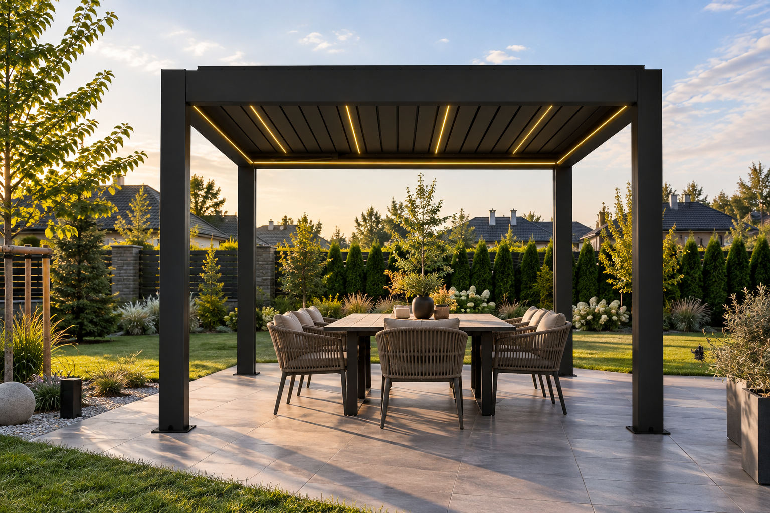 Bioklimatická pergola Aureon Exclusive